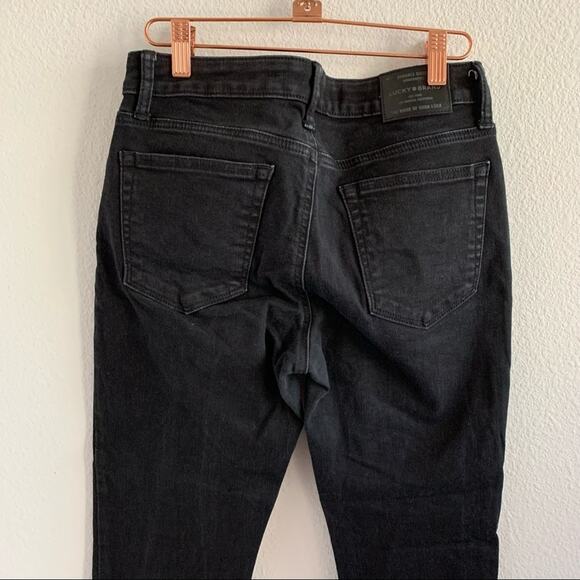 Lucky Brand Lolita Boot Black Pants 4 / 27 - Picture 10 of 14